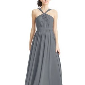 Azazie Jacey Bridesmaid Dress (Steel Grey)
